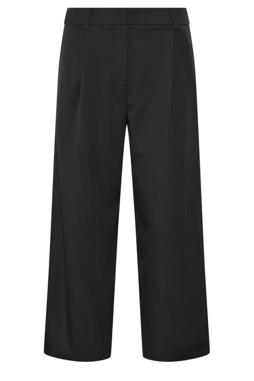 PixieGirl Petite Black Barrel Leg Trousers - 12/L27 Image 5