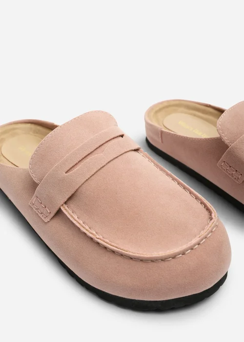 Where's That From Honeybee Pink Low Back Slip on Mule - 5 Image 5