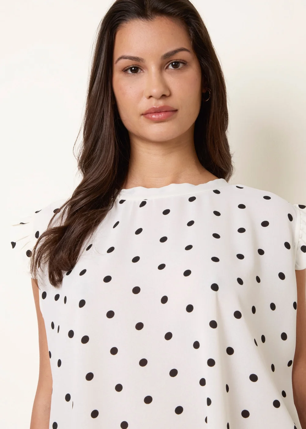 Blue Vanilla White Polka Dot Two Piece Set - M/L Image 3