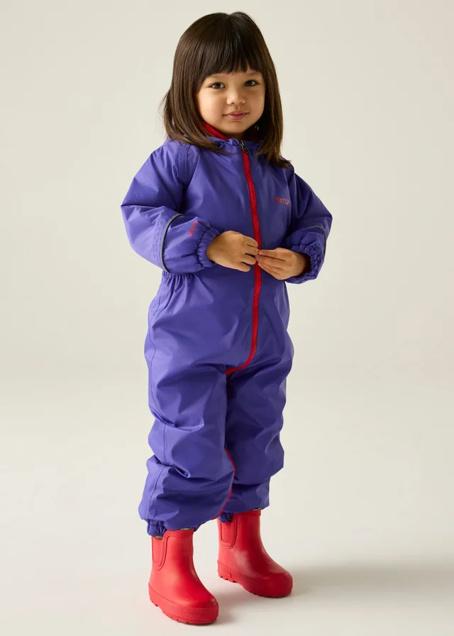 Regatta Purple Splosh III Insulated All-in-One Suit (6-72 months)