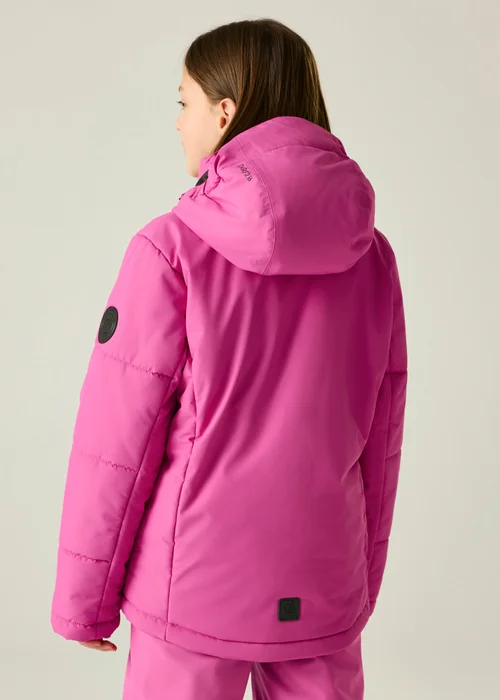Dare 2b Pink Glacier Waterproof Jacket (3-13 years) - 13 Yrs Image 2