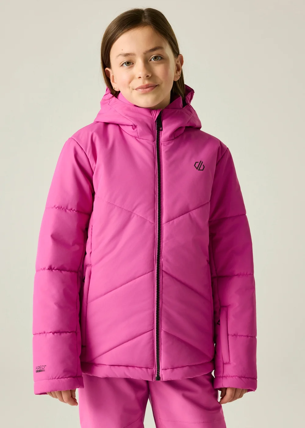 Dare 2b Pink Glacier Waterproof Jacket (3-13 years) - 13 Yrs Image 4