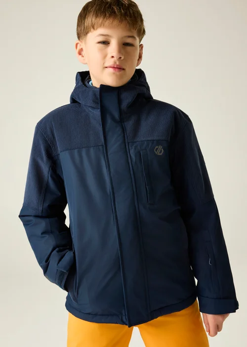 Dare 2b Navy Chill Waterproof Jacket (3-13 years) - 3-4 Yrs Image 1
