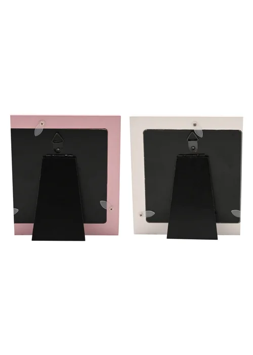 The Feel Good Club Pink Frames Smile & Perfect Pair Set of 2 (4"x 4") - One Size Image 4