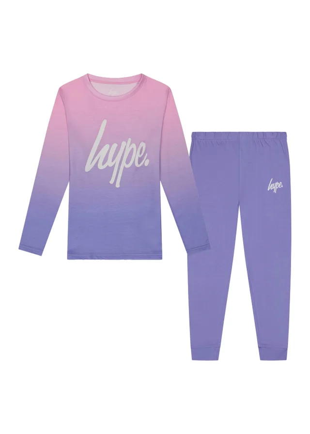 Hype Girls Multi Fade Soft Pyjama Set (7-14 Years)