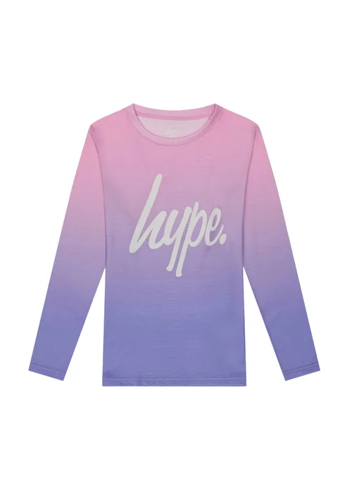 Hype Girls Multi Fade Soft Pyjama Set (7-14 Years) - 9-10 Yrs Image 2