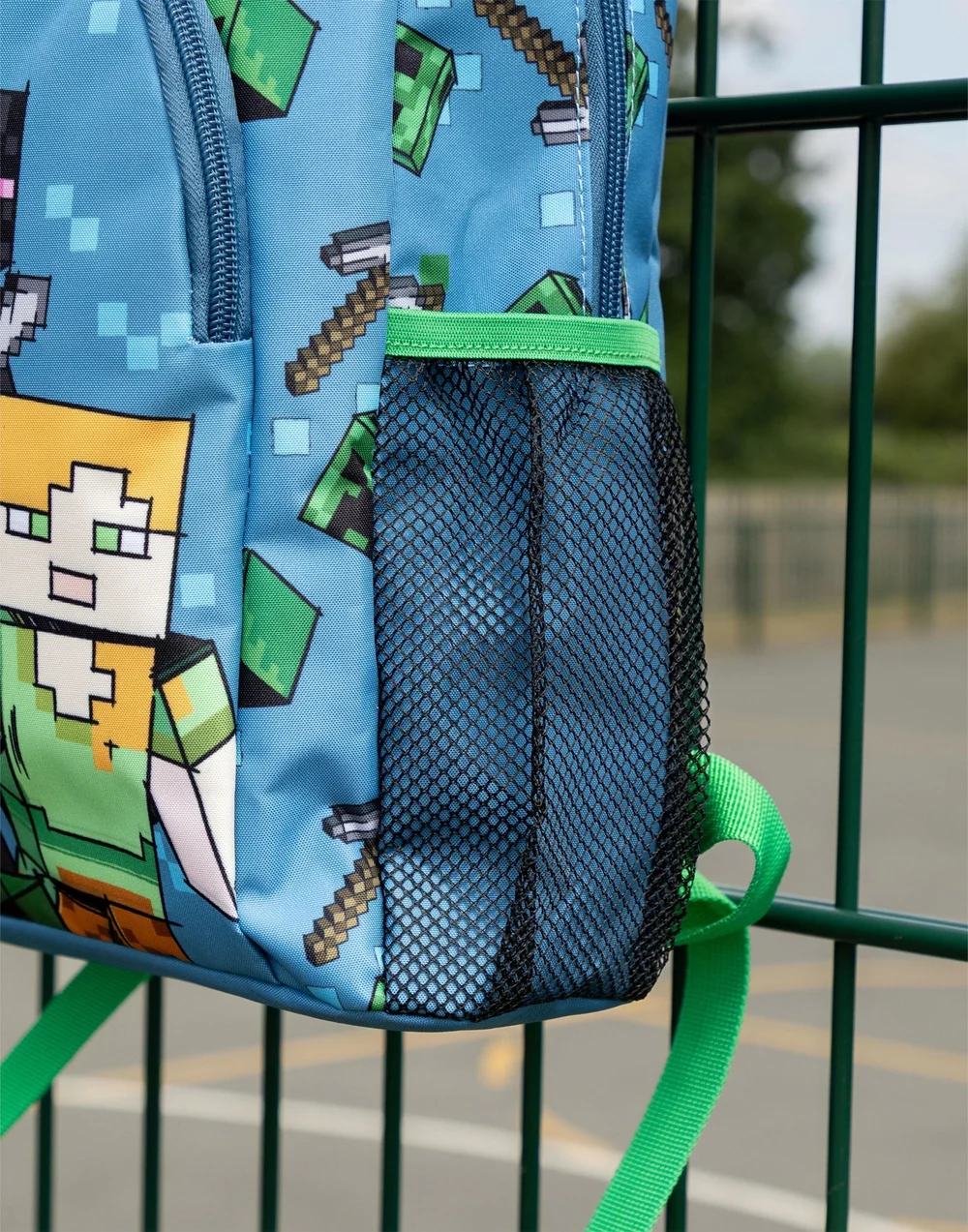 Minecraft Unisex Kids Blue Character Backpack (One Size) - One Size Image 4