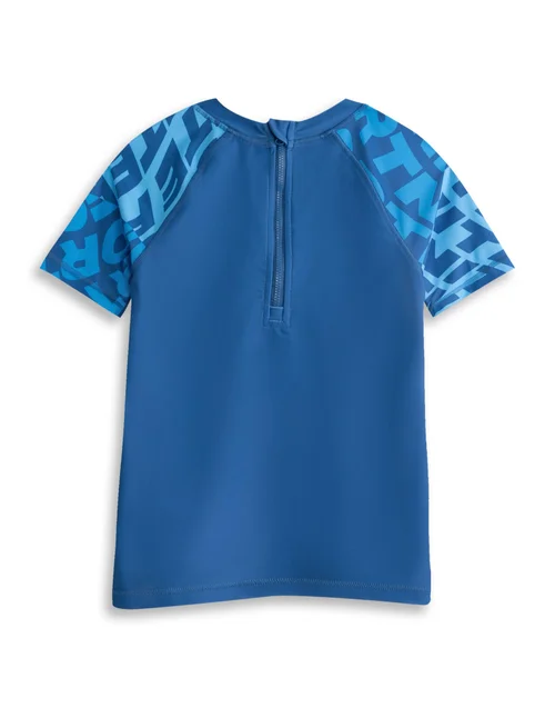 Vanilla Underground Fortnite Boys Blue Logo 2 Piece Swim Set (5-14 Years) - 13-14 Yrs Image 4