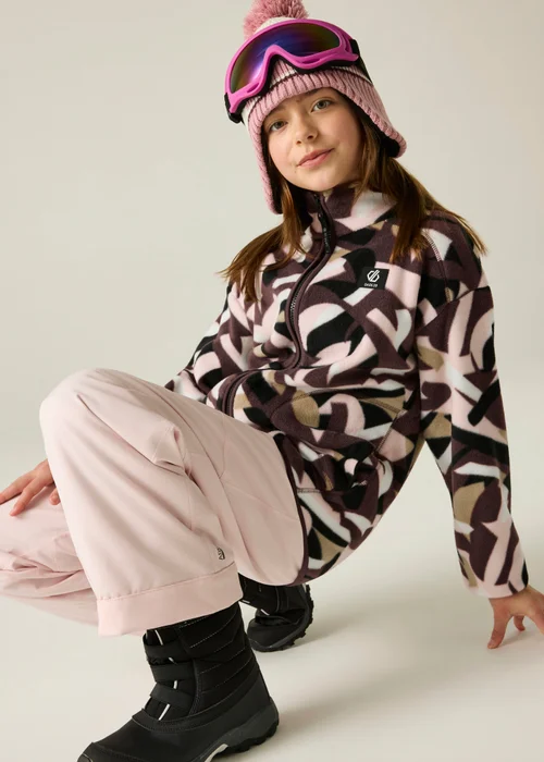 Dare 2b Burgundy Wing It Cosy Fleece (3-13 years) - 7-8 Yrs Image 6