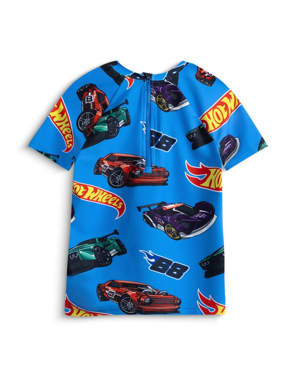 Vanilla Underground Hot Wheels Boys Blue Model Cars 2 Piece Swim Set (3-12 Years) - 11-12 Yrs Image 2