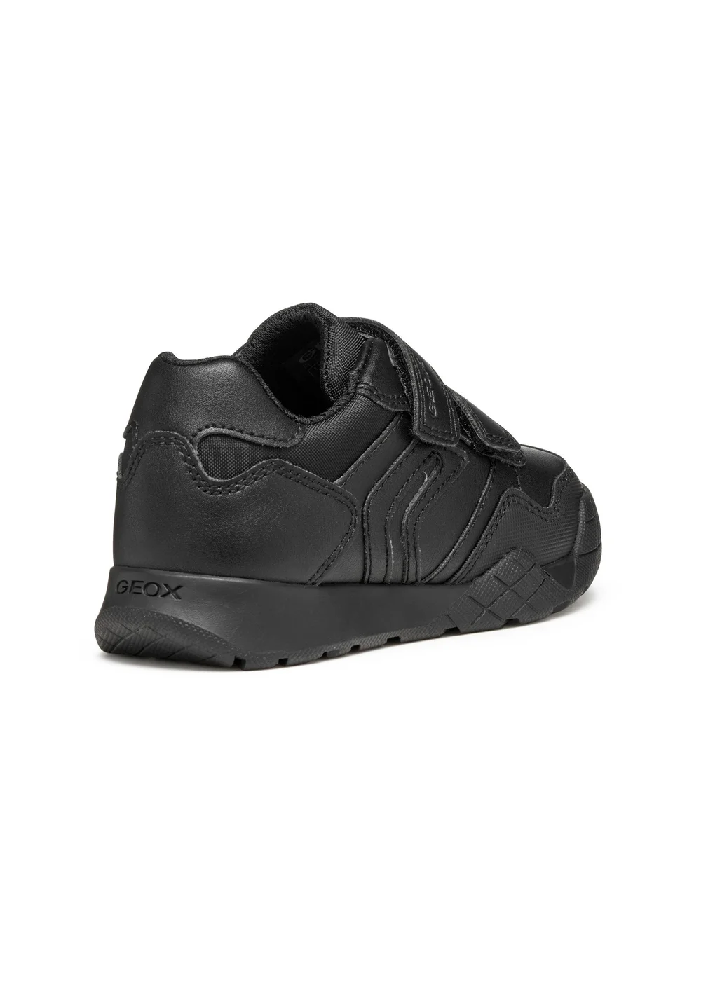 Geox Black Kids J Rann-E Sneakers (Younger 8.5 - 12.5) - 11.5 Infants Image 3