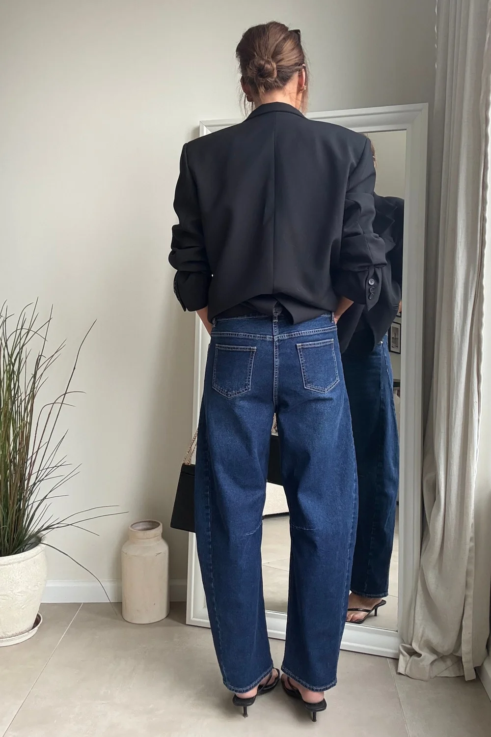 Style Cheat Blue Mid Ankle Straight-Leg High-Rise Jeans - 10 Image 4