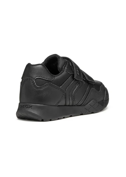 Geox Black Kids J Rann-E Sneakers (Younger 8.5 - 12.5) - 8.5 Infants Image 3