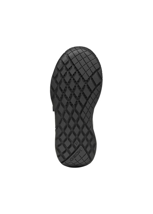 Geox Black Kids J Rann-E Sneakers (Younger 8.5 - 12.5) - 8.5 Infants Image 4