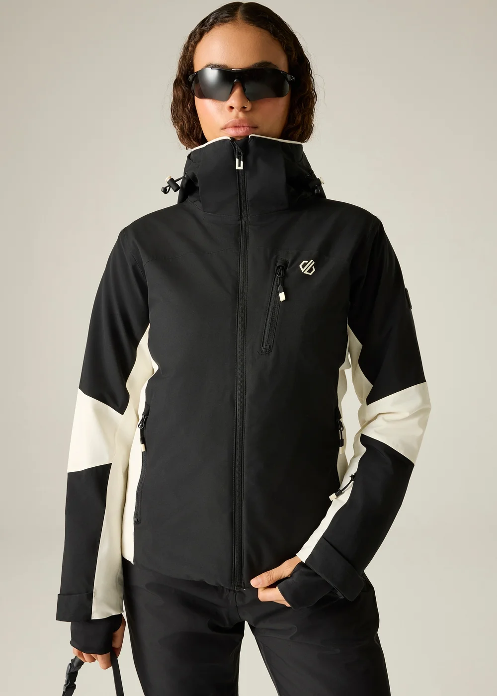 Dare 2B Black/Off White Lumi Waterproof Insulated Jacket - 8 Image 1