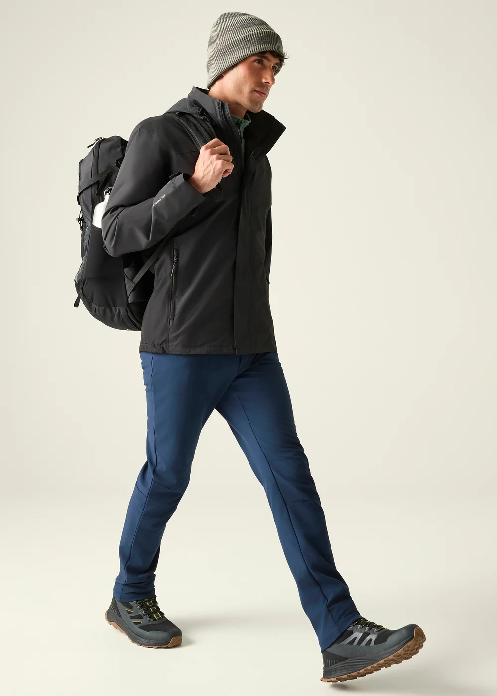 Regatta Grey Matt II Waterproof Jacket - M Image 2