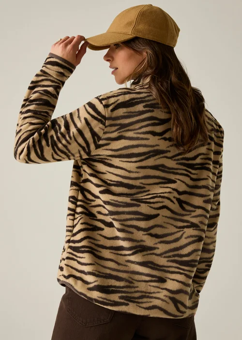 Regatta Brown Frankie Half Zip Warm Fleece - 14 Image 3