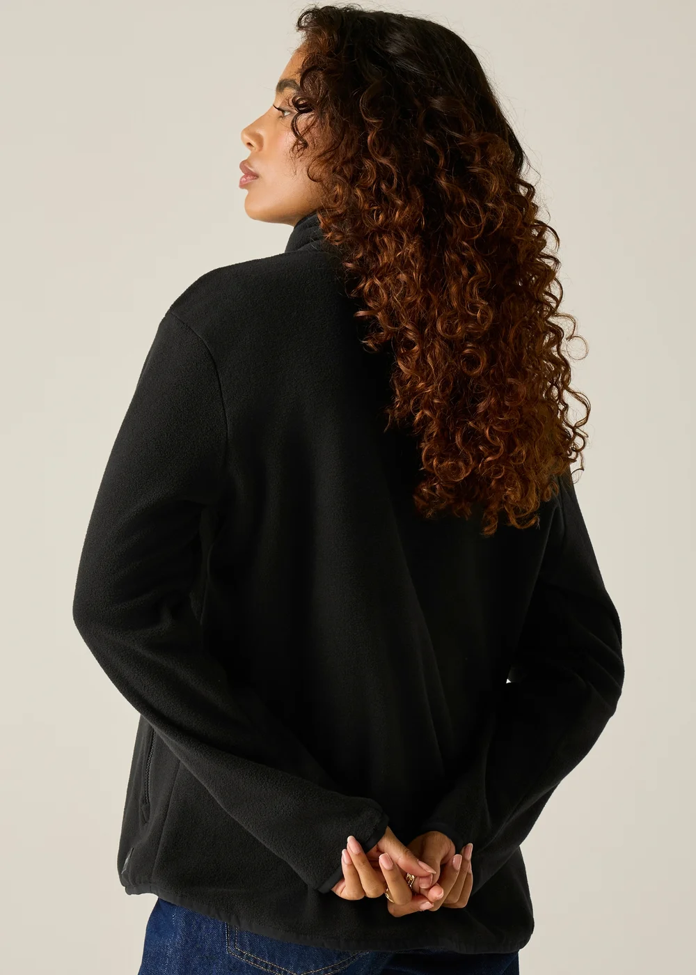 Regatta Black Frankie Half Zip Warm Fleece - 14 Image 2