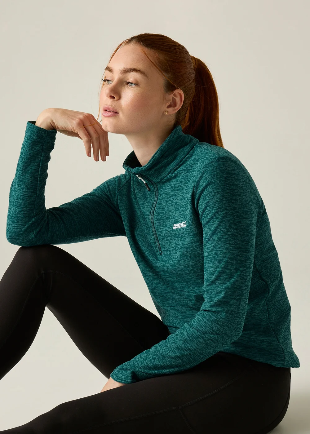 Regatta Turquoise Sweethart Marl Comfy Fleece - 18 Image 2