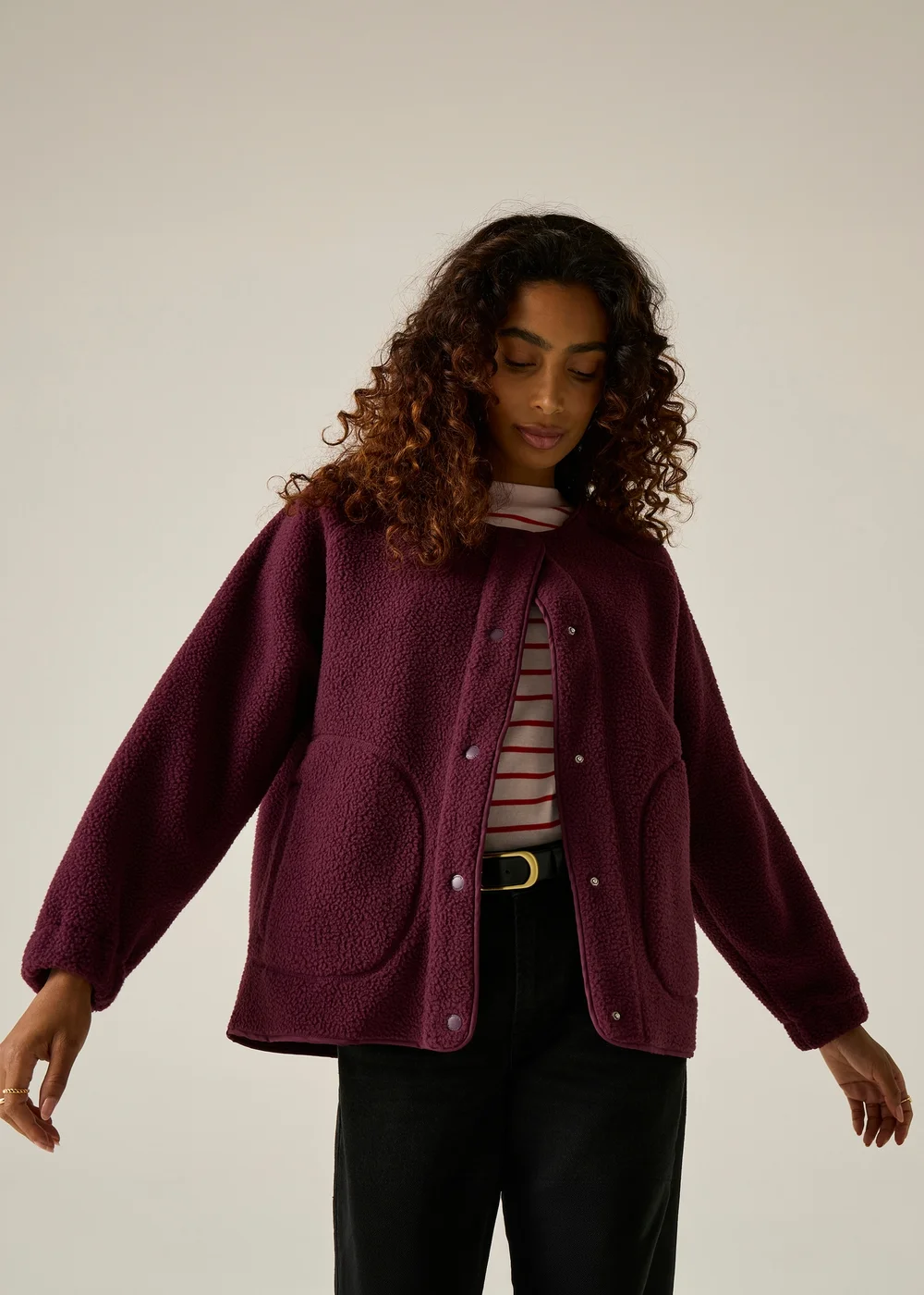 Regatta Aubergine Lea Lightweight Fleece - 14 Image 2