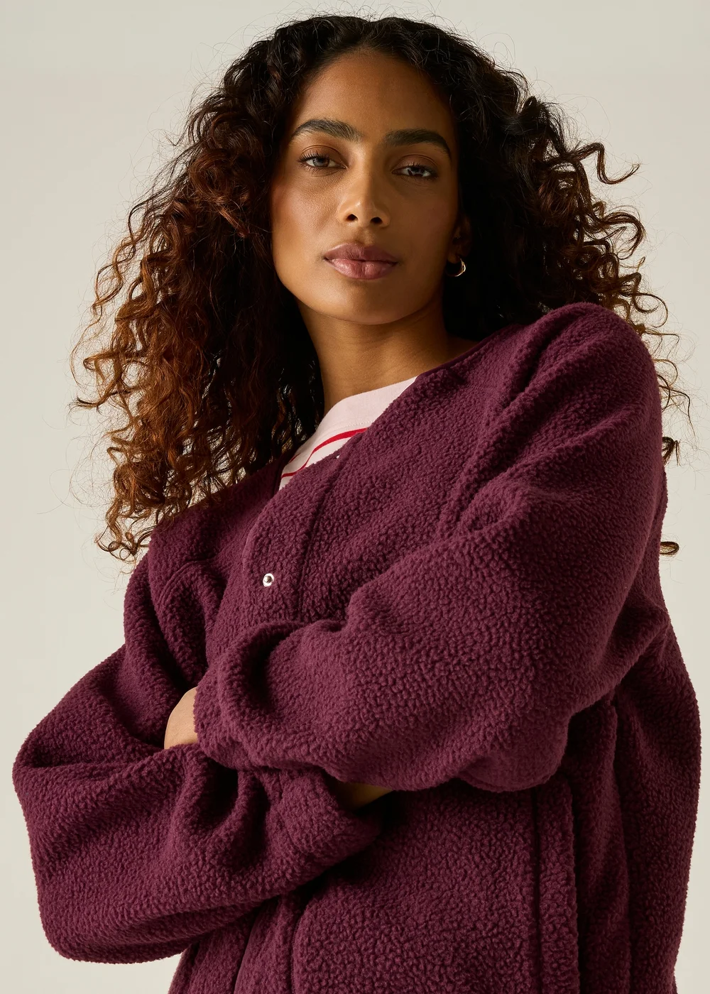 Regatta Aubergine Lea Lightweight Fleece - 14 Image 5