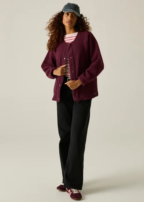Regatta Aubergine Lea Lightweight Fleece - 14 Image 6