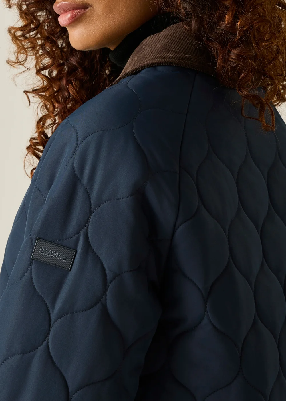 Regatta Navy Amira Quilted Jacket - 18 Image 6