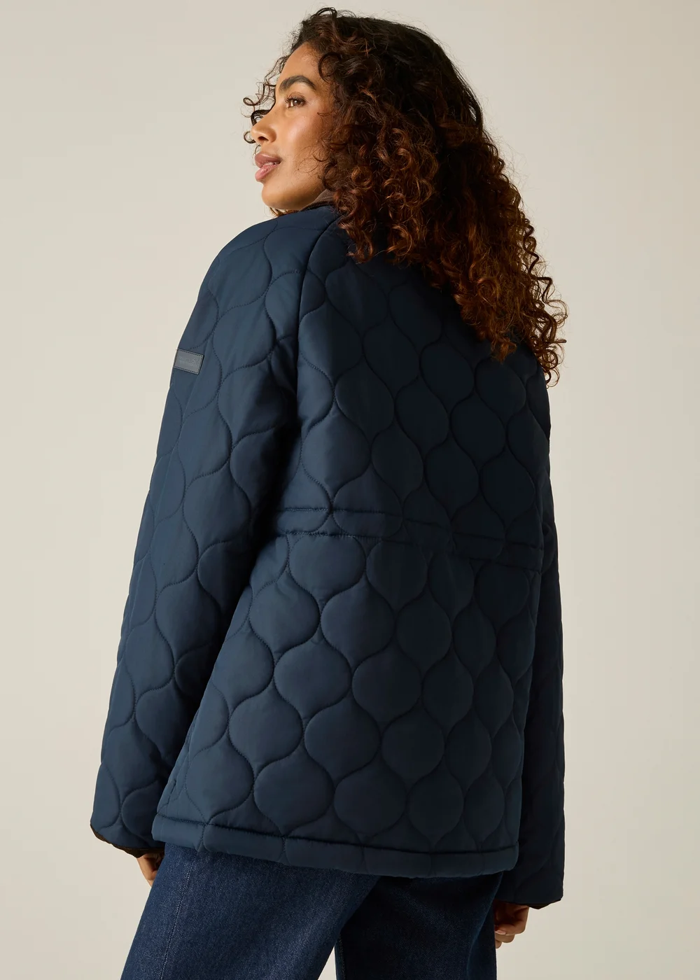Regatta Navy Amira Quilted Jacket - 18 Image 2