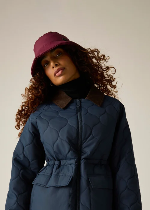 Regatta Navy Amira Quilted Jacket - 18 Image 4