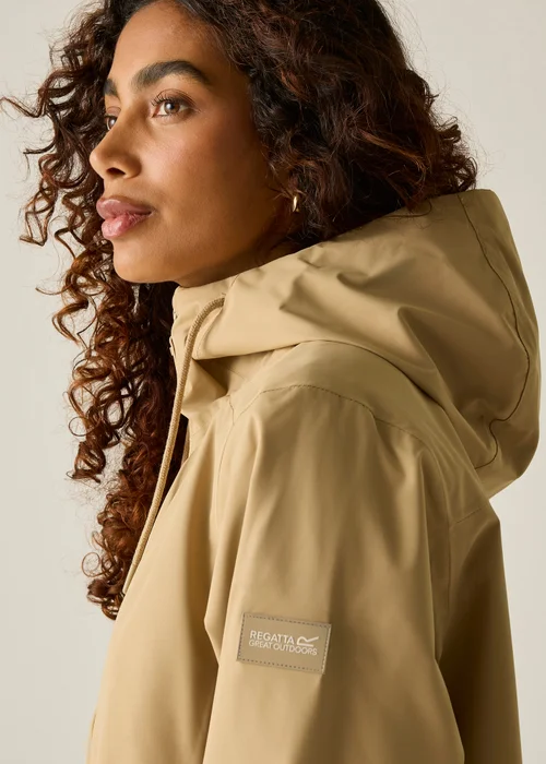Regatta Beige Brianka Waterproof Jacket - 14 Image 1