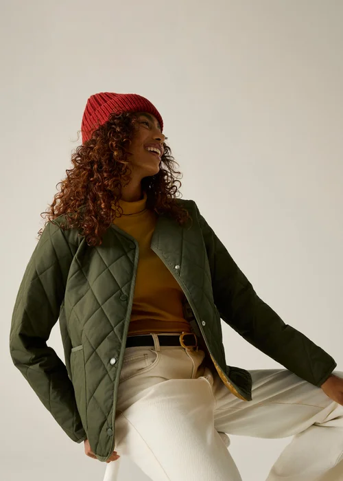 Regatta Khaki Maia Quilted Jacket - 12 Image 4