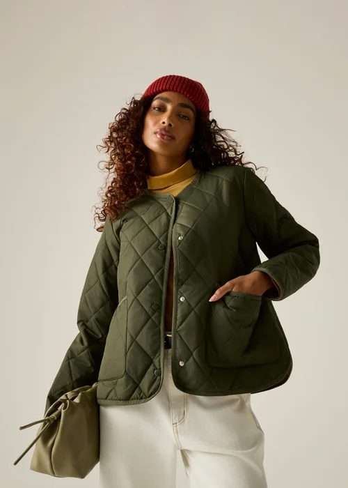 Regatta Khaki Maia Quilted Jacket - 12 Image 1