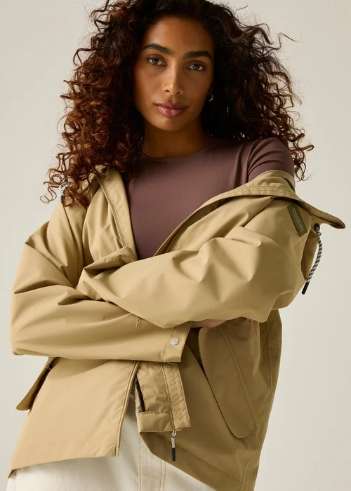 Regatta Beige Bayletta Waterproof Jacket - 12 Image 3