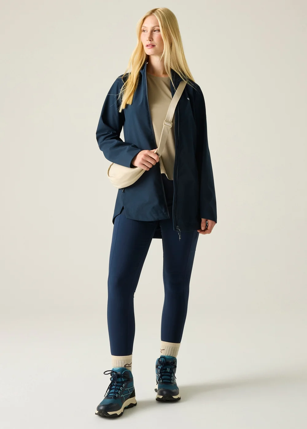 Regatta Navy Natalina Waterproof Jacket - 8 Image 3