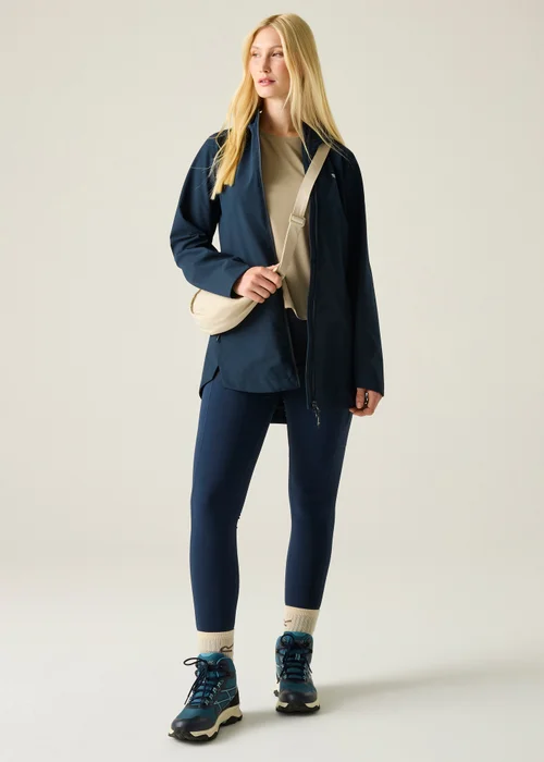 Regatta Navy Natalina Waterproof Jacket - 8 Image 3