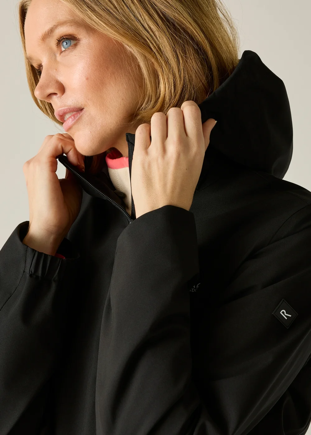 Regatta Black Natalina Waterproof Jacket - 16 Image 2