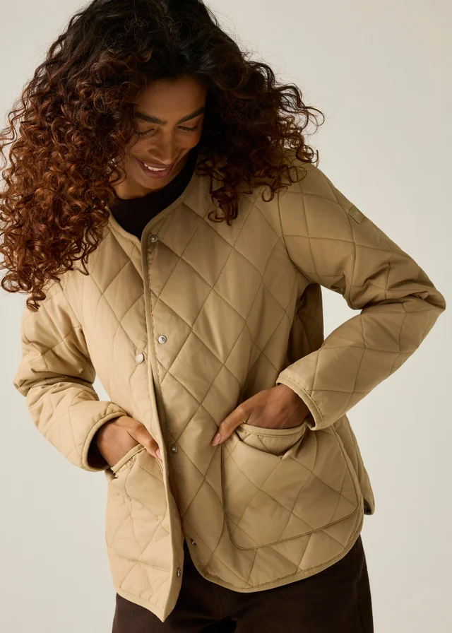 Regatta Beige Maia Quilted Jacket