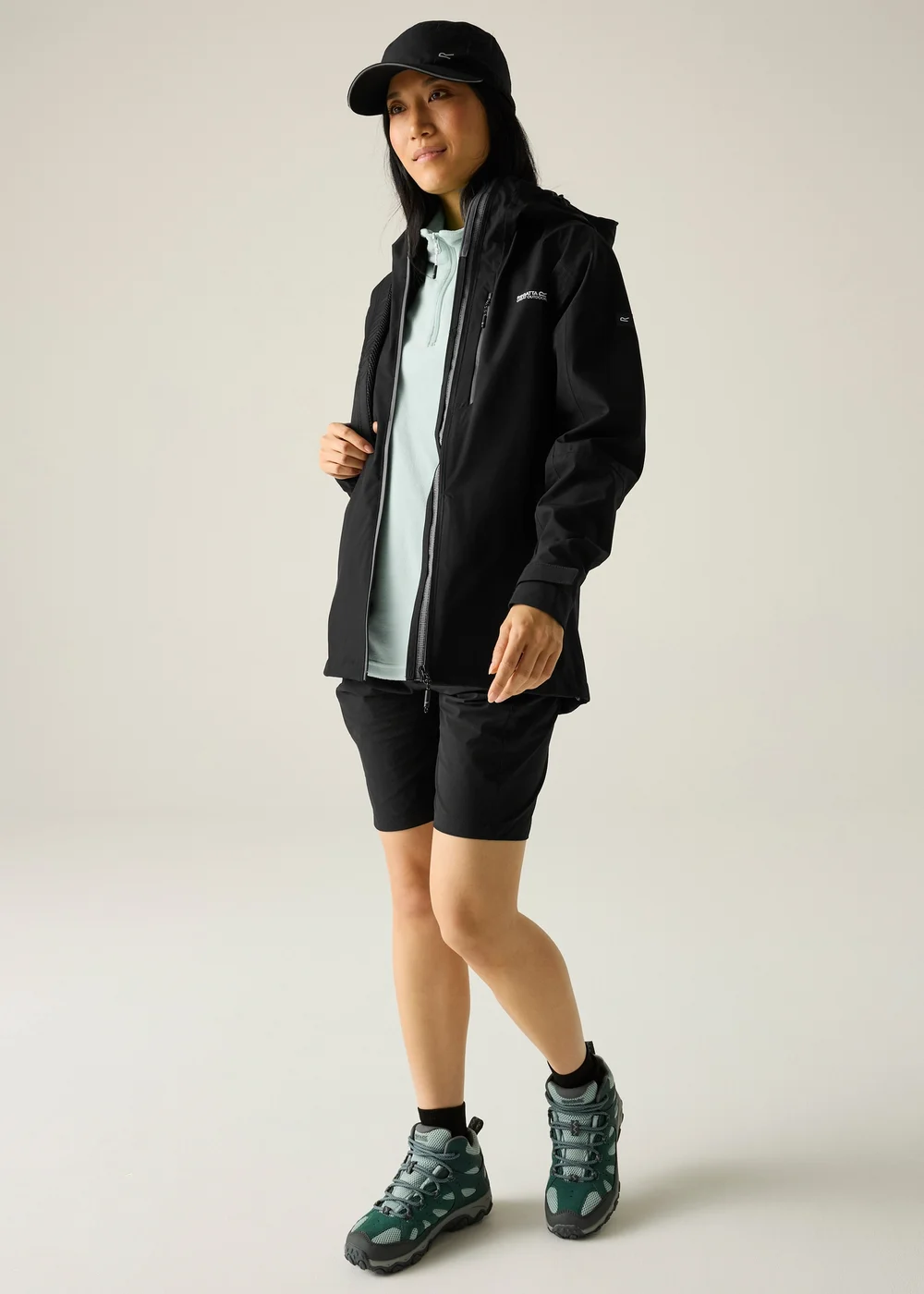 Regatta Black Birchdale II Waterproof Jacket - 20 Image 3