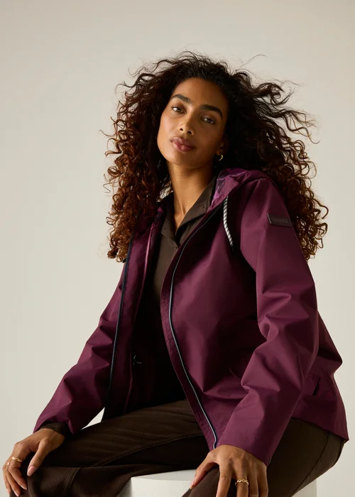 Regatta Aubergine Bayletta Waterproof Jacket - 16 Image 5