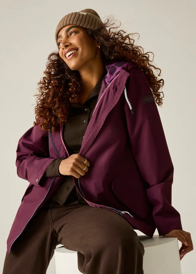 Regatta Aubergine Bayletta Waterproof Jacket