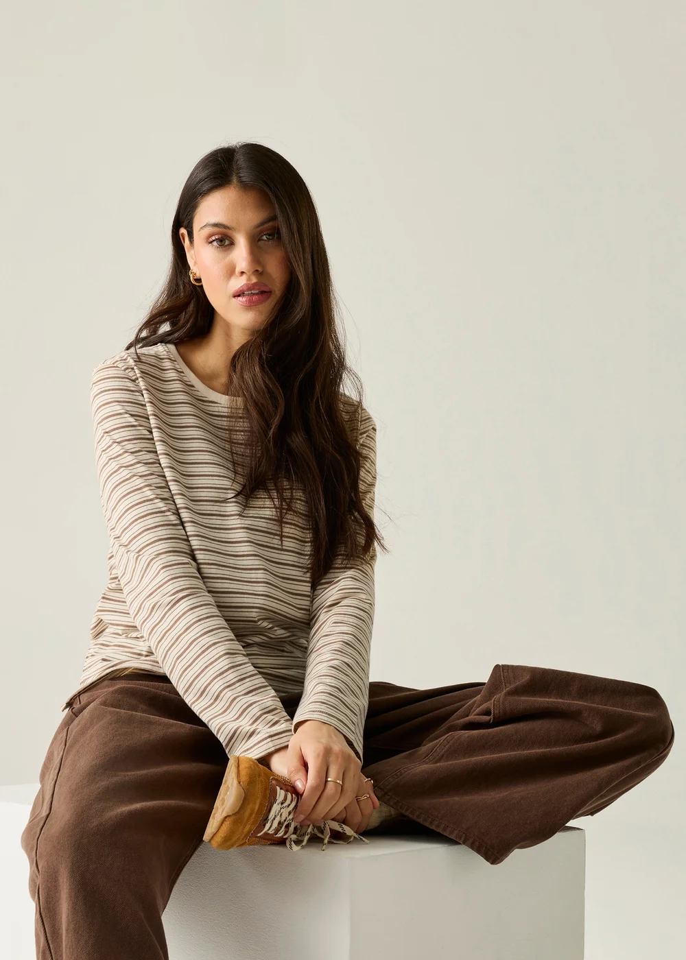 Regatta Beige Federica Soft T-Shirts - 20 Image 1