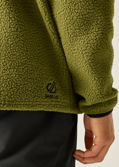 Dare 2B Olive Twin Tip Snap 1/2 Soft Fleece - 3XL Image 6