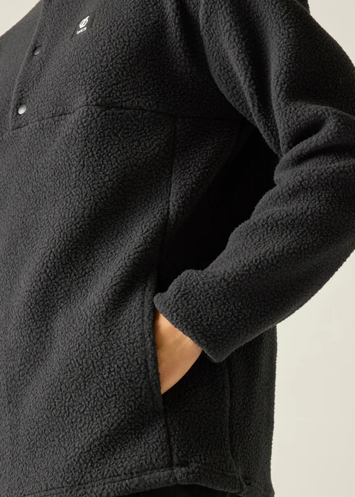 Dare 2B Black Twin Tip Snap 1/2 Soft Fleece - L Image 4
