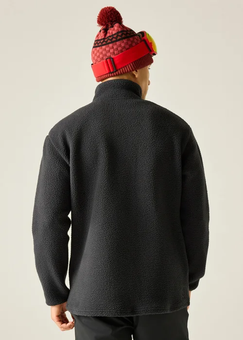 Dare 2B Black Twin Tip Snap 1/2 Soft Fleece - L Image 2