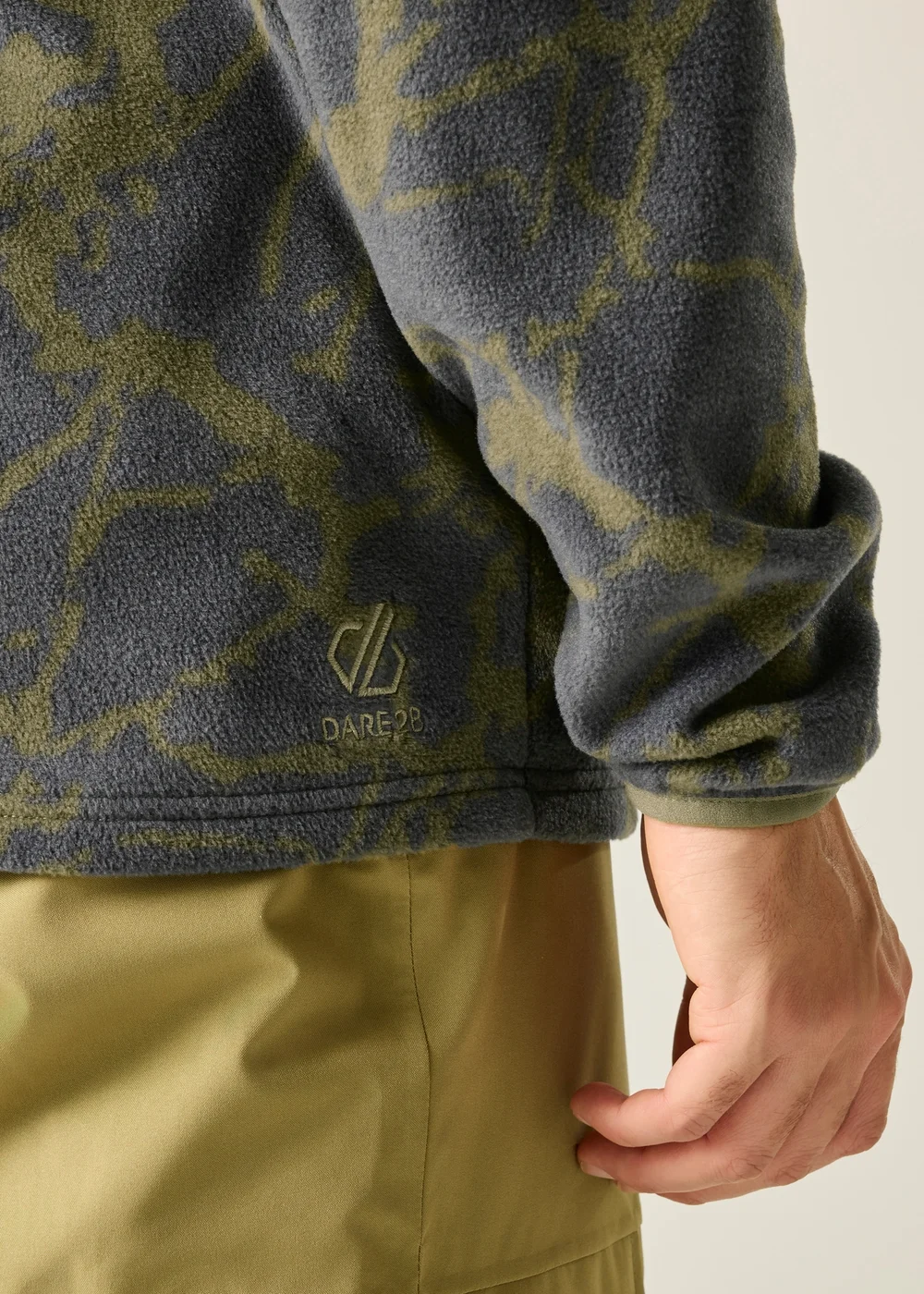 Dare 2B Olive Printed Warm Fleece - L Image 6
