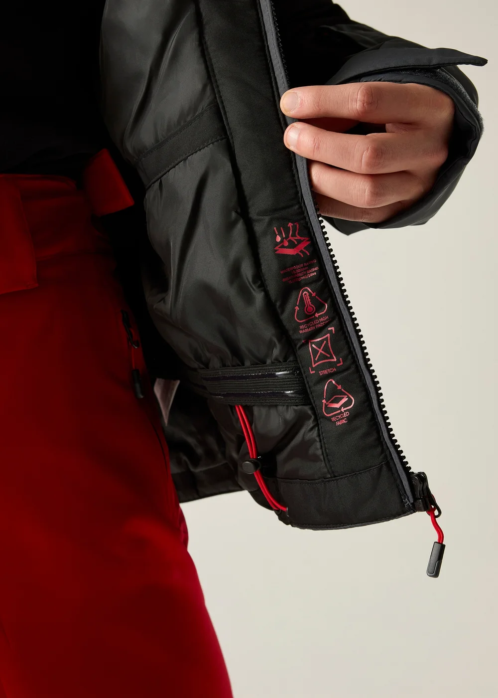 Dare 2B Black/Grey Precision II Waterproof Insulated Jacket - XL Image 4