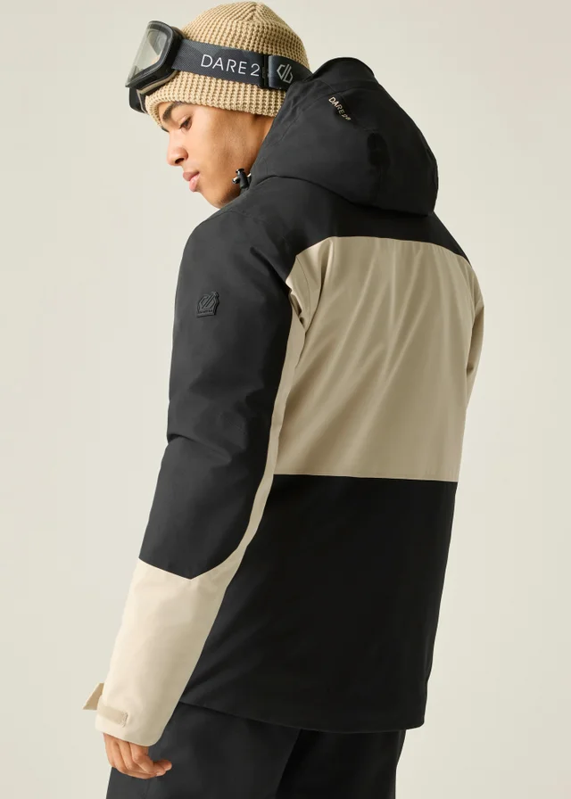 Dare 2B Black/Off White Eagle IV Waterproof Insulated Jacket