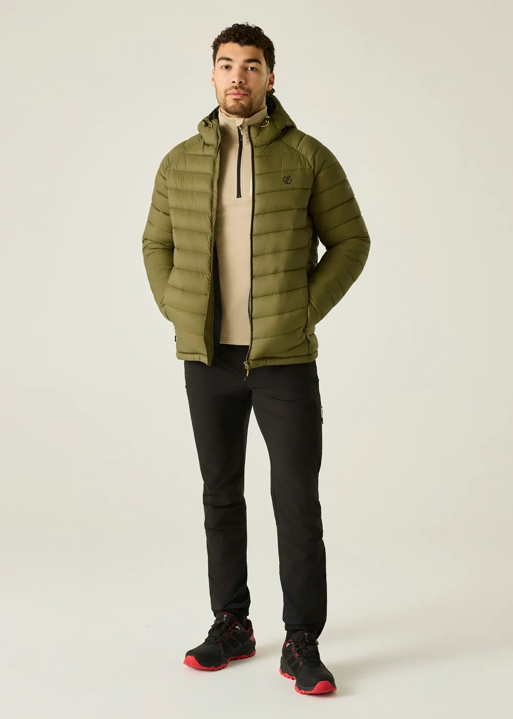 Dare 2B Olive Torrek Padded Windproof Jacket - 3XL Image 3