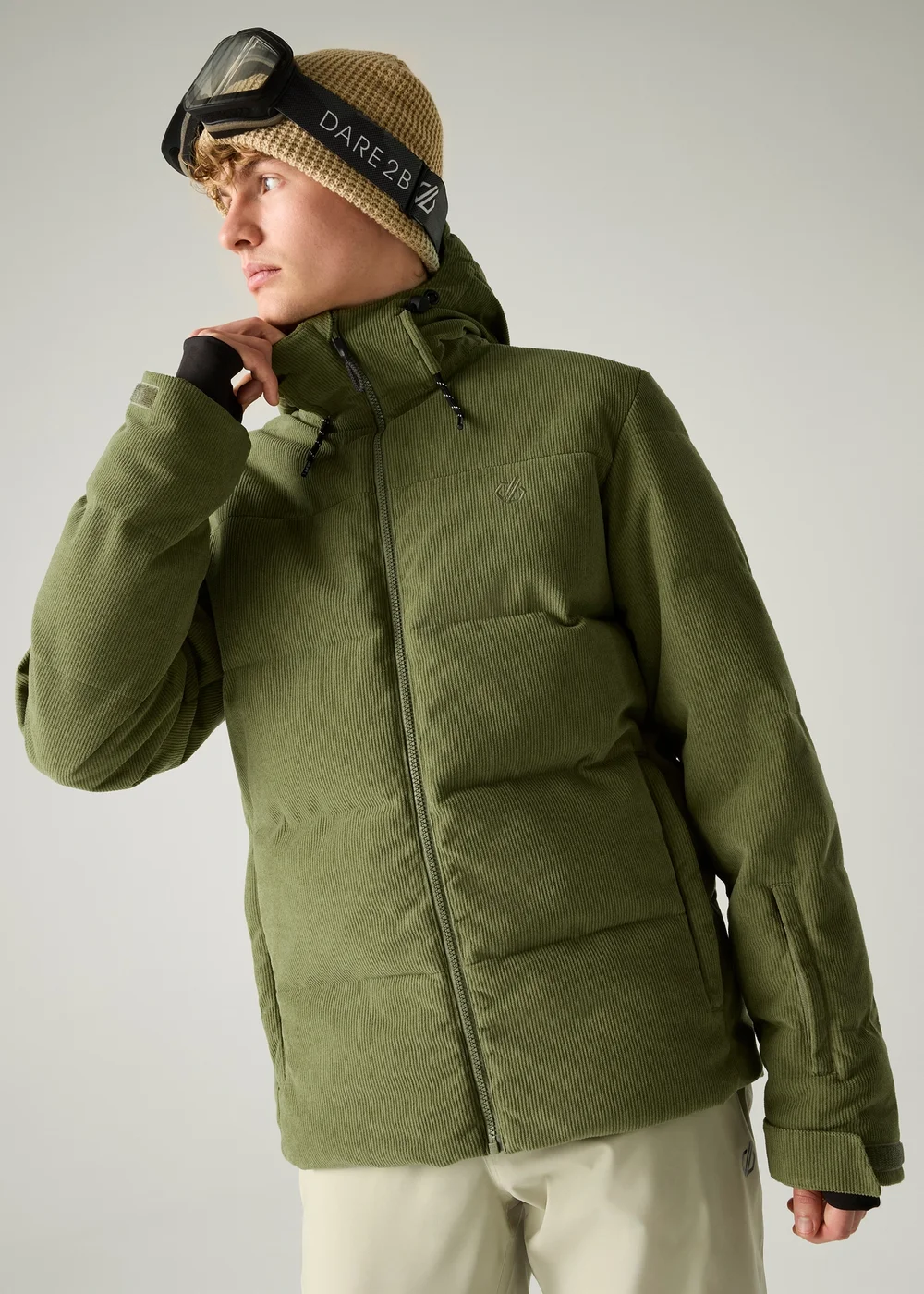 Dare 2B Olive Corded Waterproof Insulated Jacket - XL Image 1