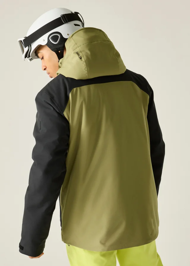 Dare 2B Black/Green Baseplate IV Waterproof Insulated Jacket